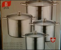 Bachmayer 8 darabos edénykészlet